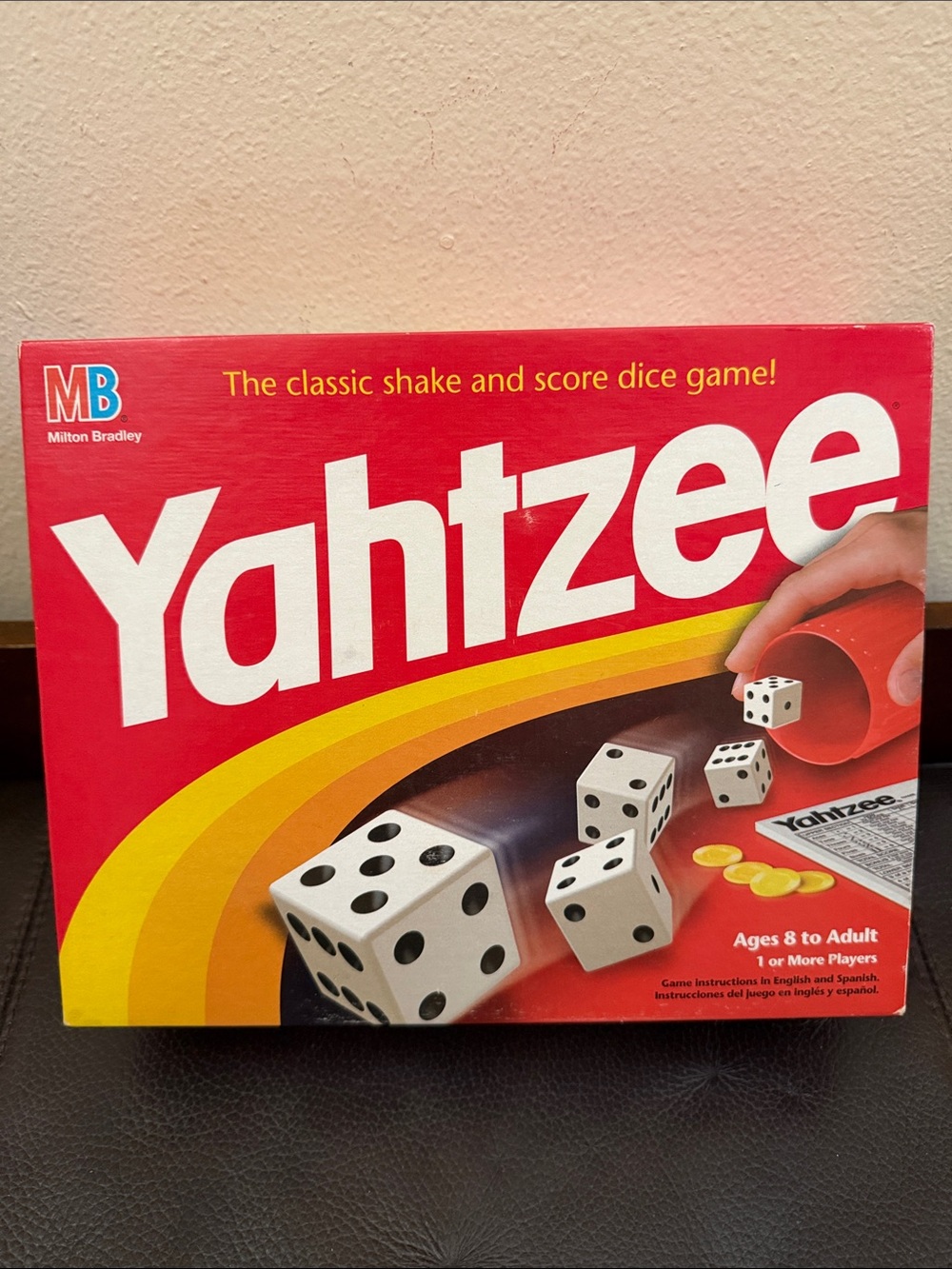 “Yahtzee” The Classic Shake & Score Dice Game Ages 8+ by Milton Bradley